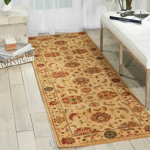 Living Treasures LI04 Ivory Rug