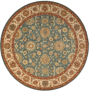 Living Treasures LI05 Aqua Rug