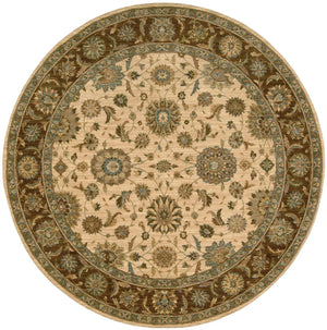 Living Treasures LI05 Beige Rug