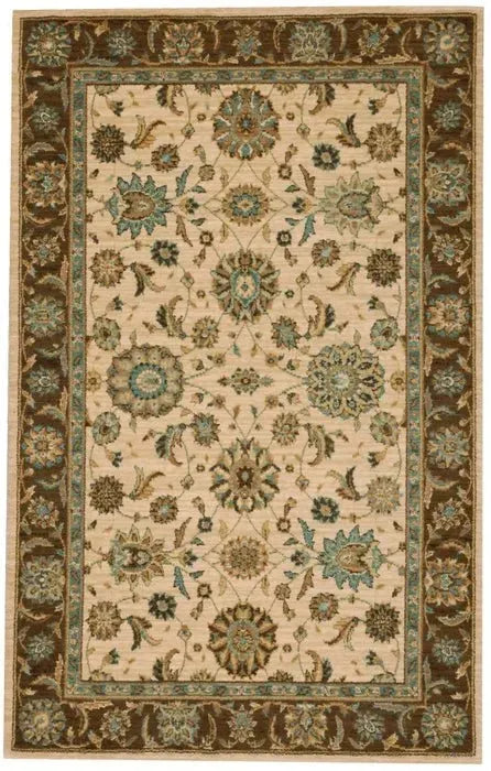 Living Treasures LI05 Beige Rug