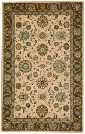 Living Treasures LI05 Beige Rug