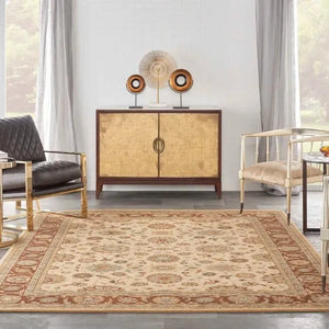 Living Treasures LI05 Beige Rug