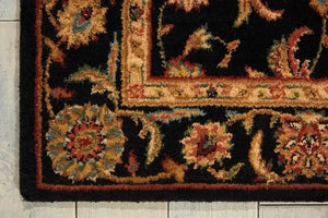 Living Treasures LI05 Black Rug
