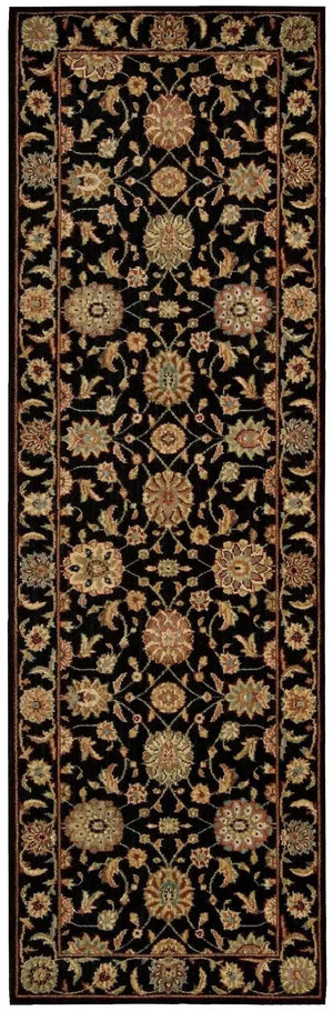 Living Treasures LI05 Black Rug