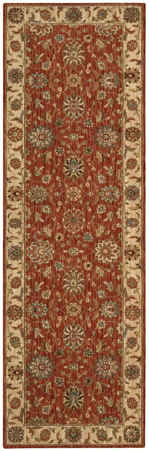 Living Treasures LI05 Rust Rug