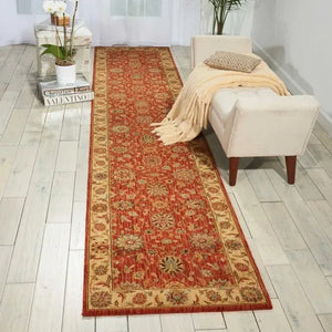 Living Treasures LI05 Rust Rug