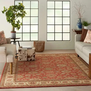 Living Treasures LI05 Rust Rug