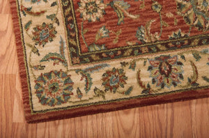 Living Treasures LI05 Rust Rug