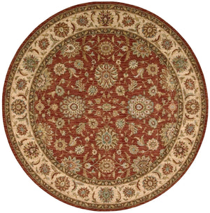 Living Treasures LI05 Rust Rug