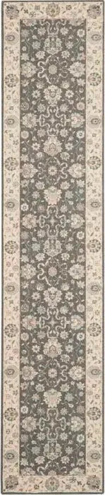 Living Treasures LI16 Grey/Ivory Rug