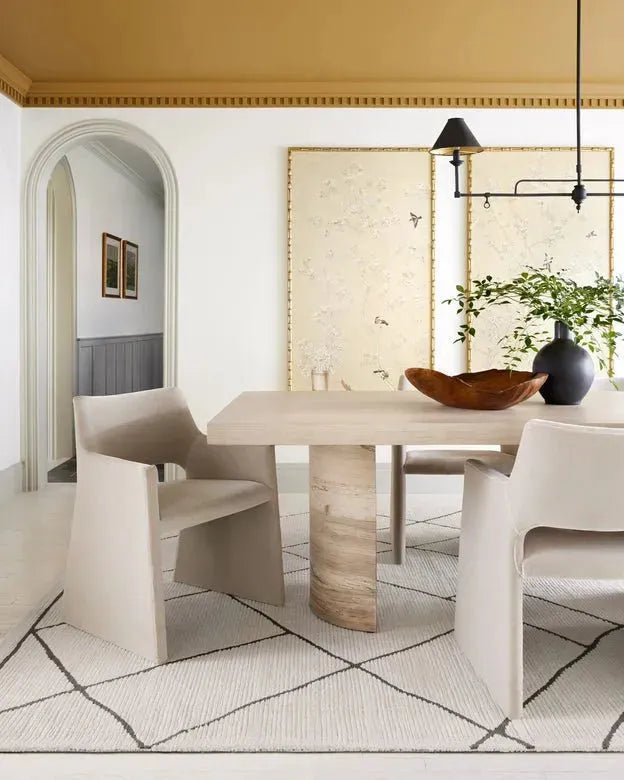 Logan LOG-01 Ivory/Charcoal Rug