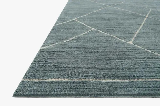 Logan LOG-01 Slate/White Rug