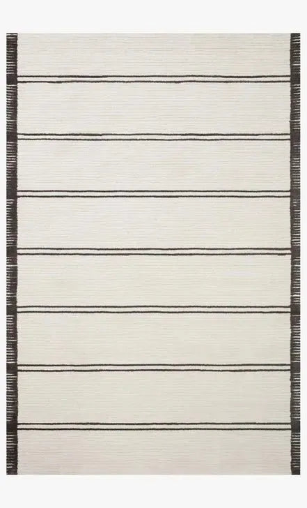 Logan LOG-02 White/Mocha Rug
