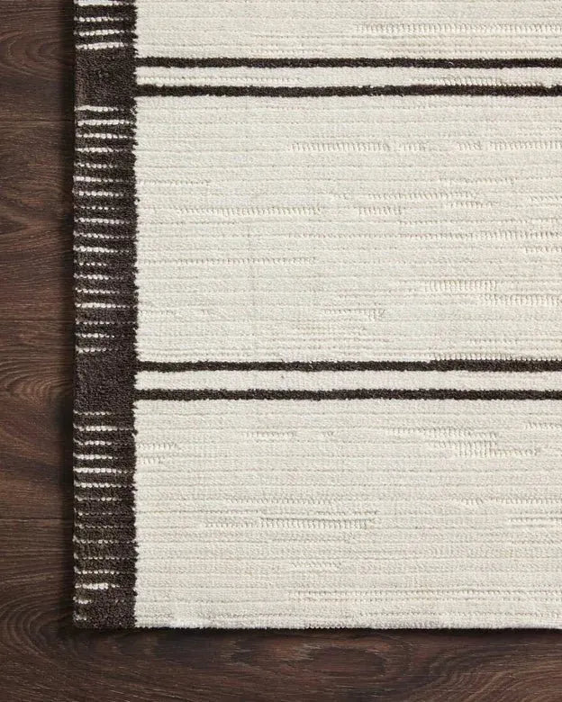 Logan LOG-02 White/Mocha Rug