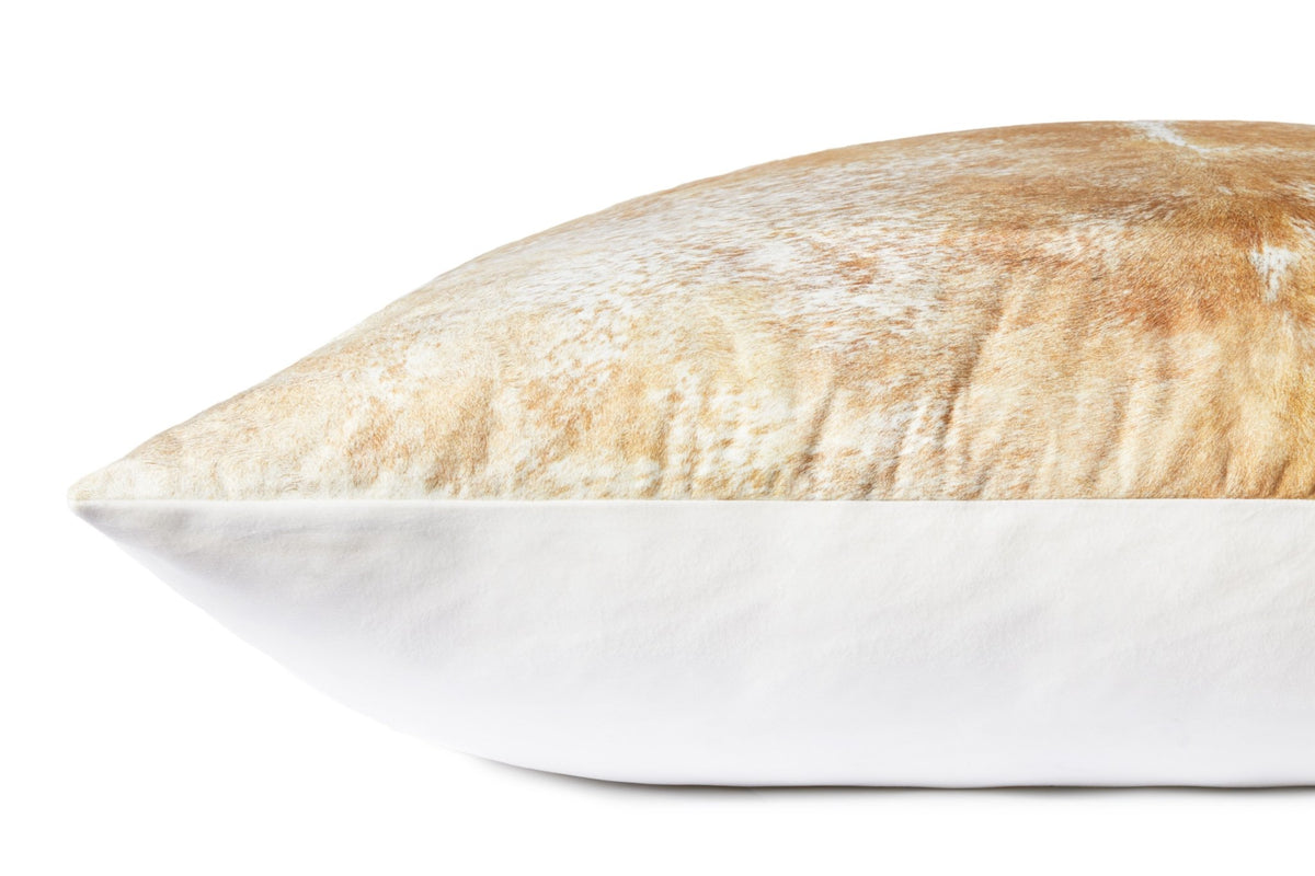 Loloi Fp0002 Beige/White Pouf