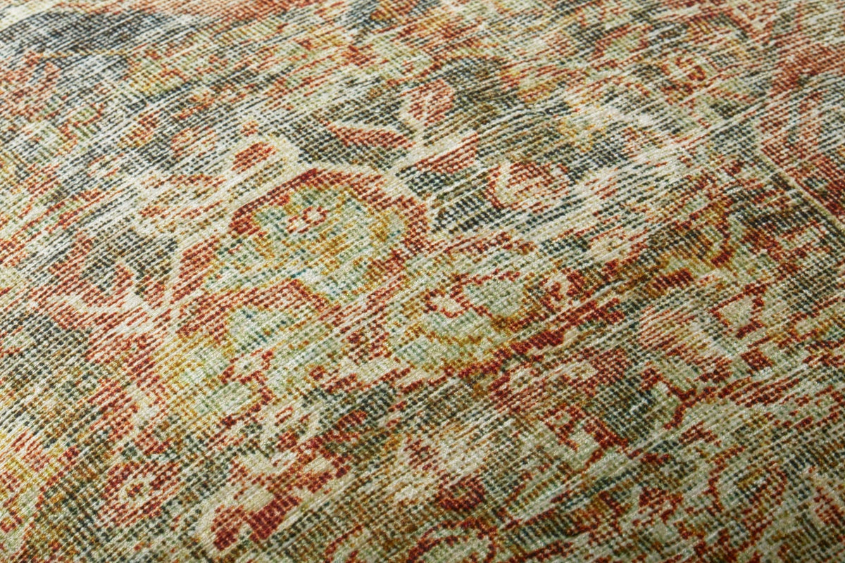 Loloi Fp0005 Spice/Multi Pouf
