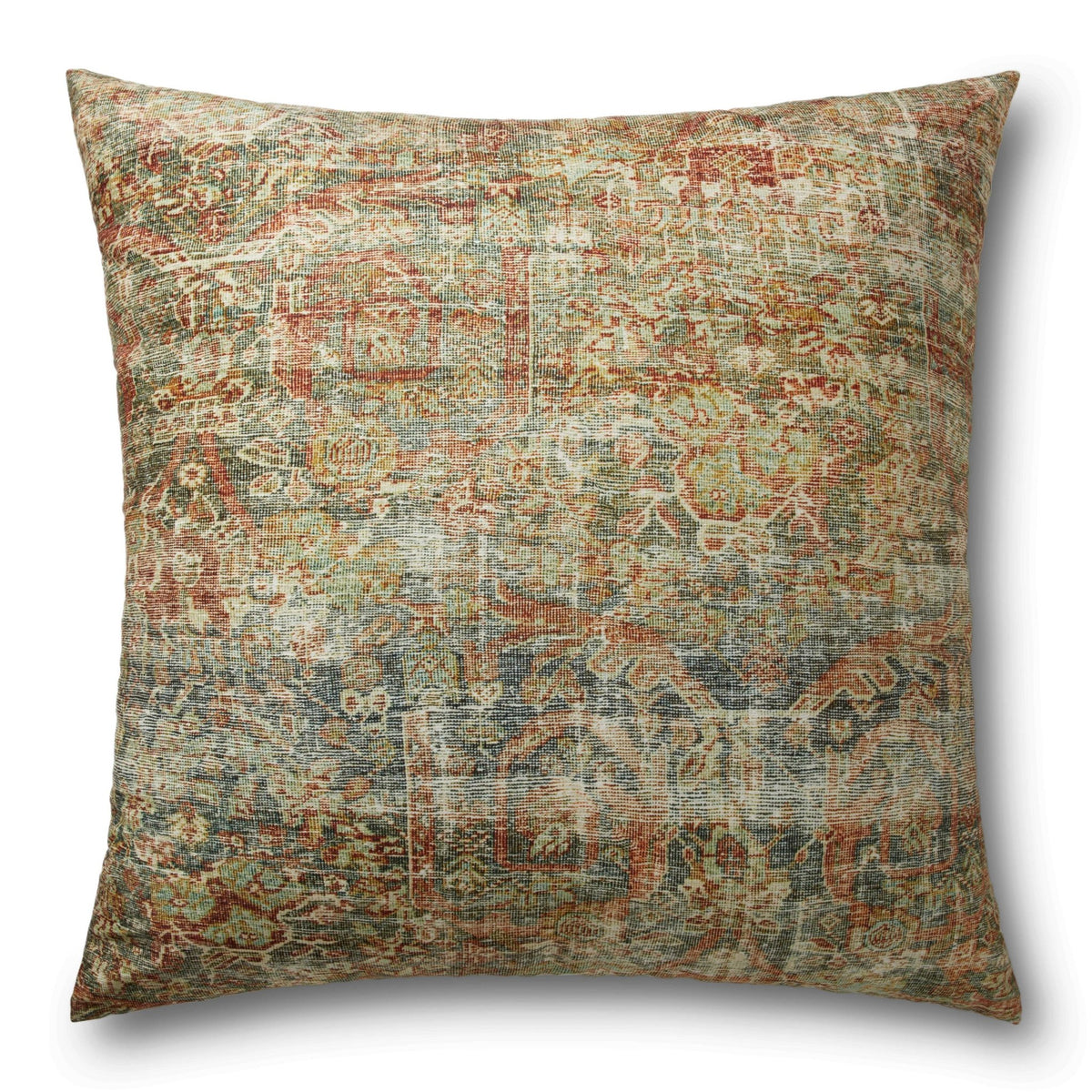 Loloi Fp0005 Spice/Multi Pouf