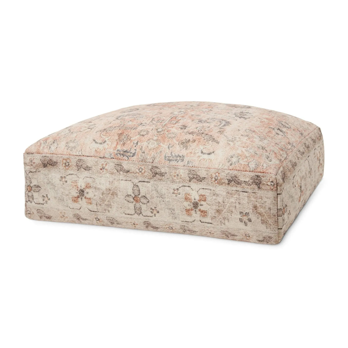 Loloi Lpf0020 Blush/Multi Pouf