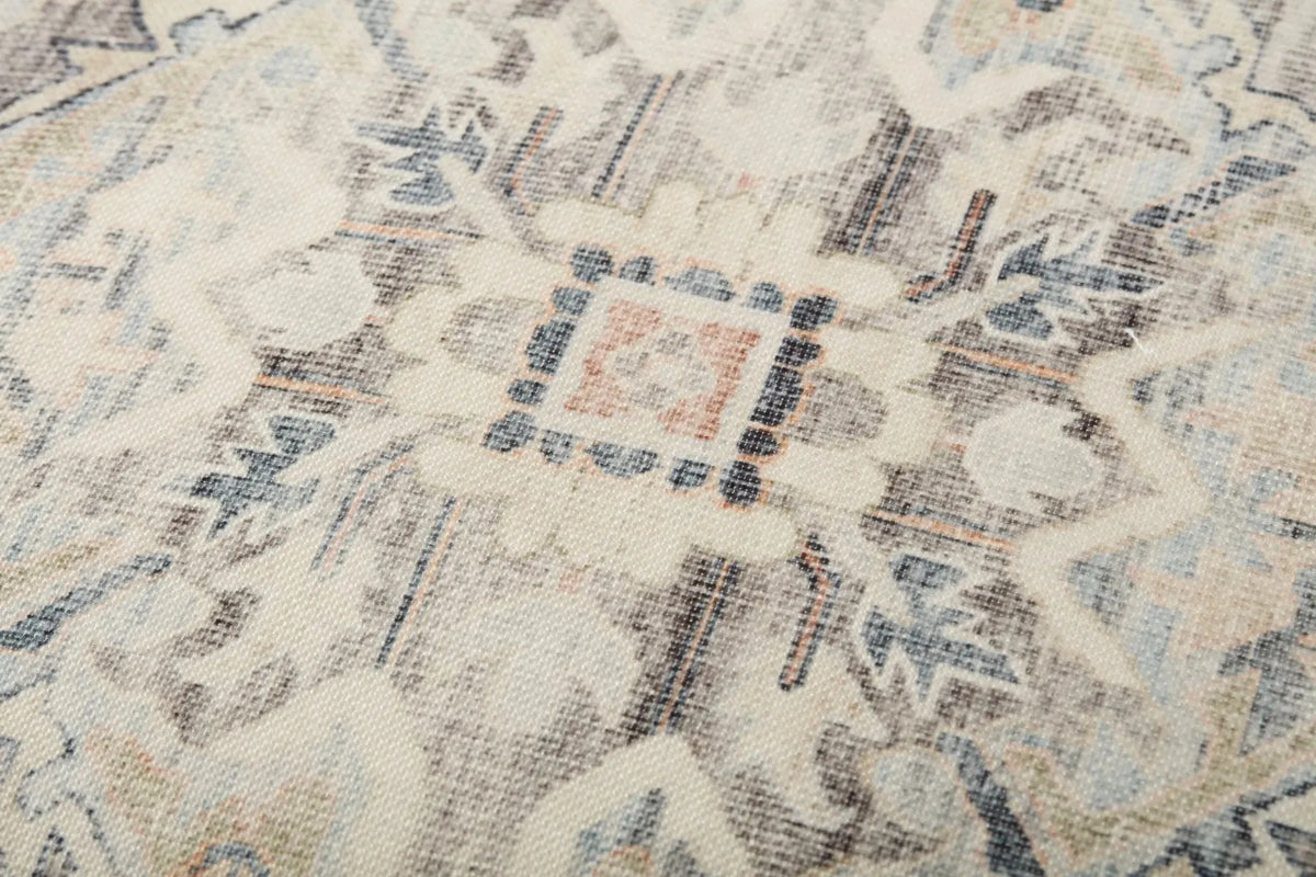 Loloi Lpf0021 Beige/Multi Pouf