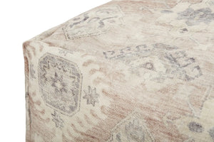 Loloi Lpf0023 Rust/Multi Pouf