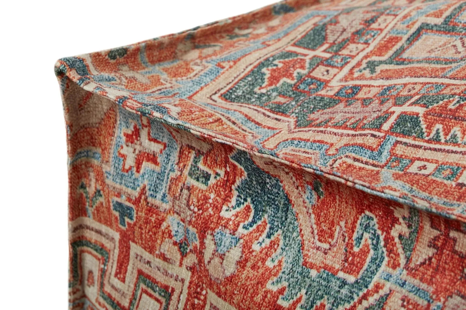 Loloi Lpf0026 Rust/Multi Pouf