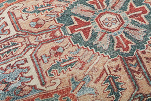Loloi Lpf0026 Rust/Multi Pouf