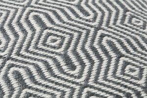 Loloi P0339 Charcoal/White Pillow