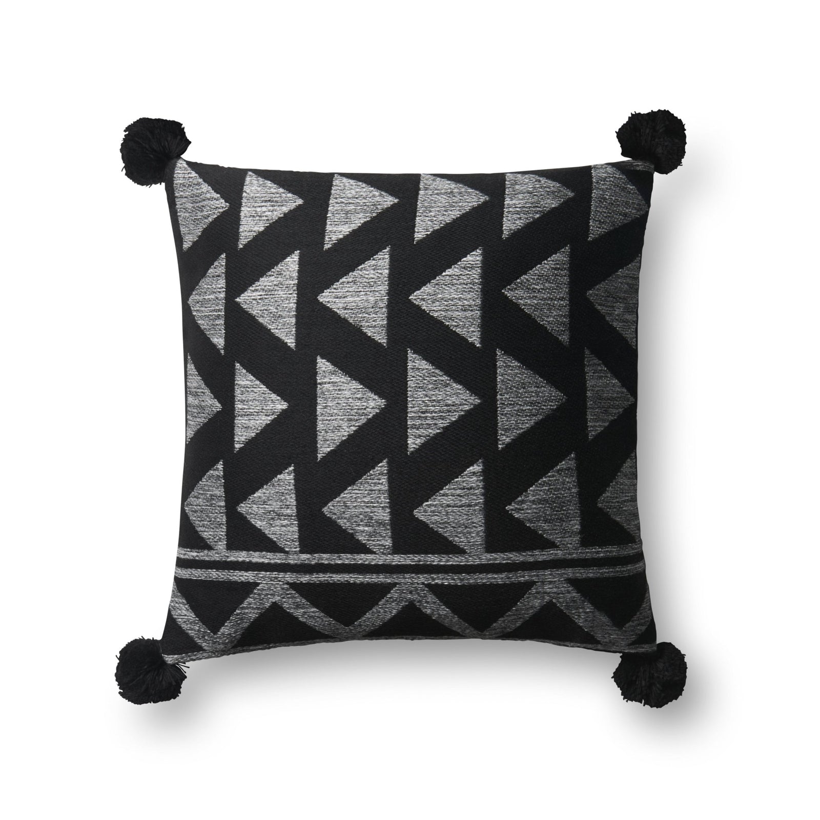 Loloi P0623 Black/White Pillow