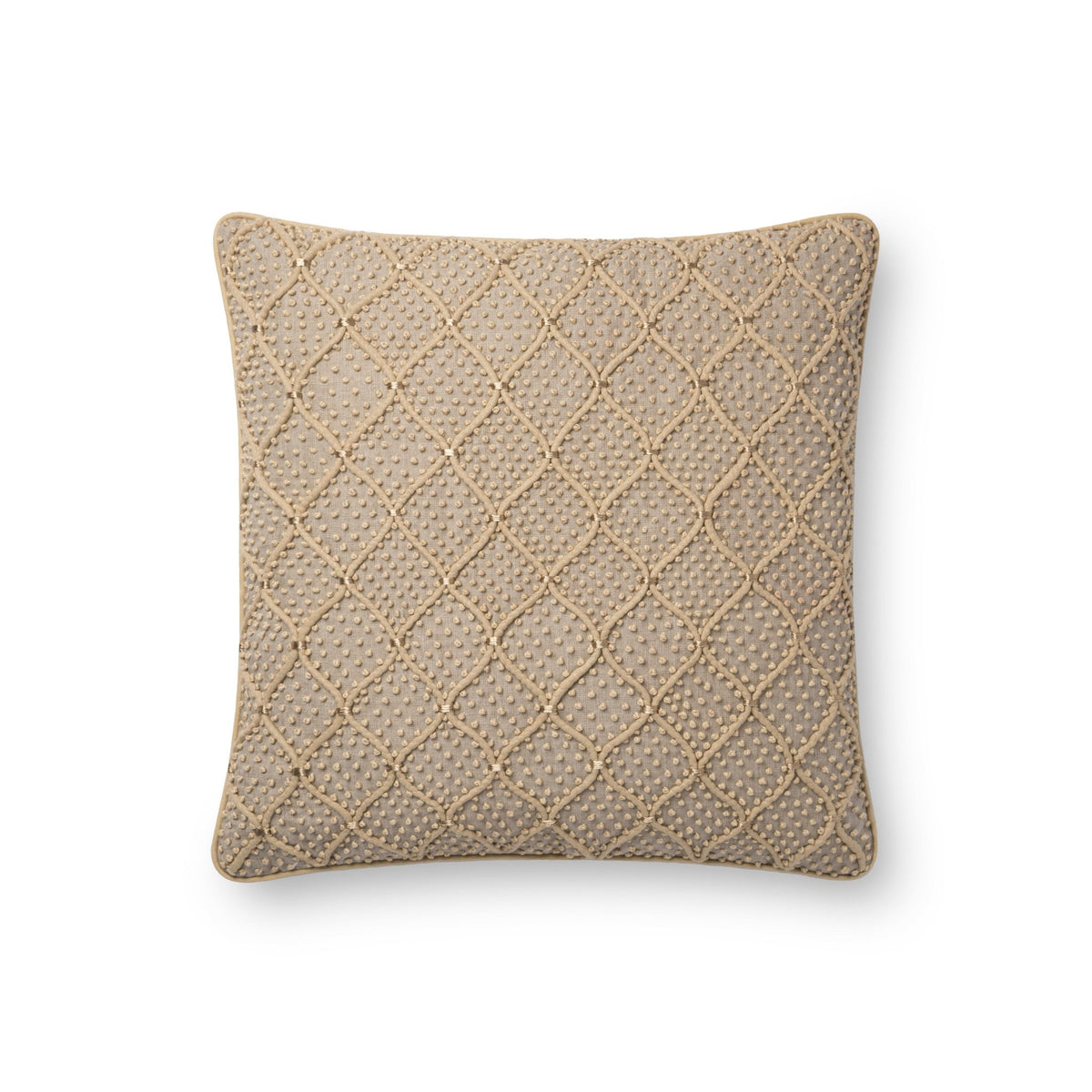 Loloi P0675 Natural/Gold Pillow