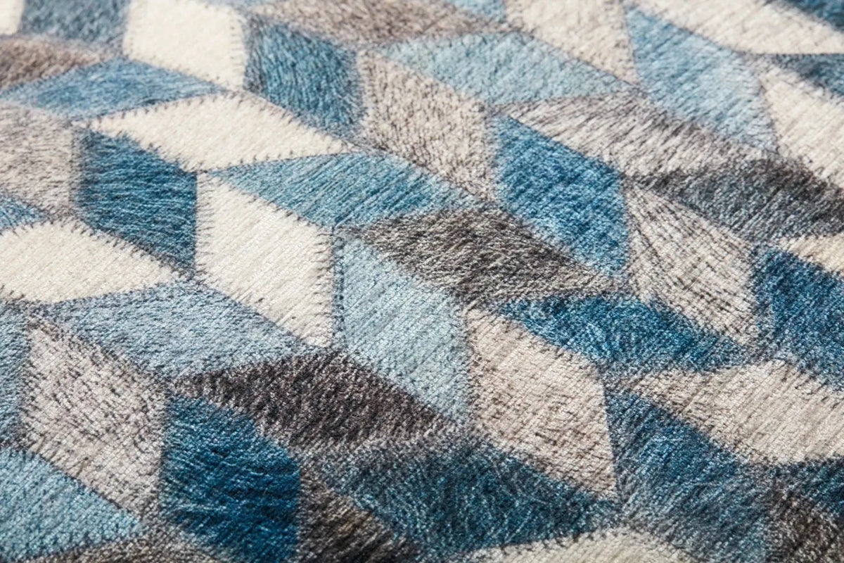 Loloi Pf0004 Grey/Multi Pouf