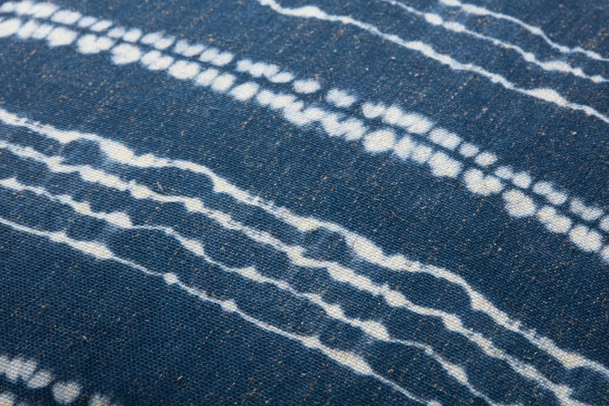 Loloi Pf0007 Indigo/Ivory Pouf