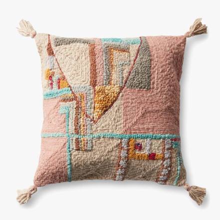 Loloi Pll0018 Blush/Multi Pillow