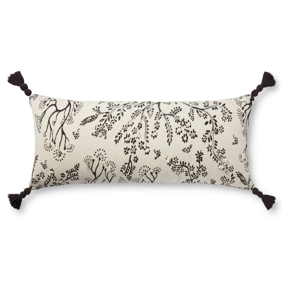 Loloi Pll0024 Ivory/Black Pillow