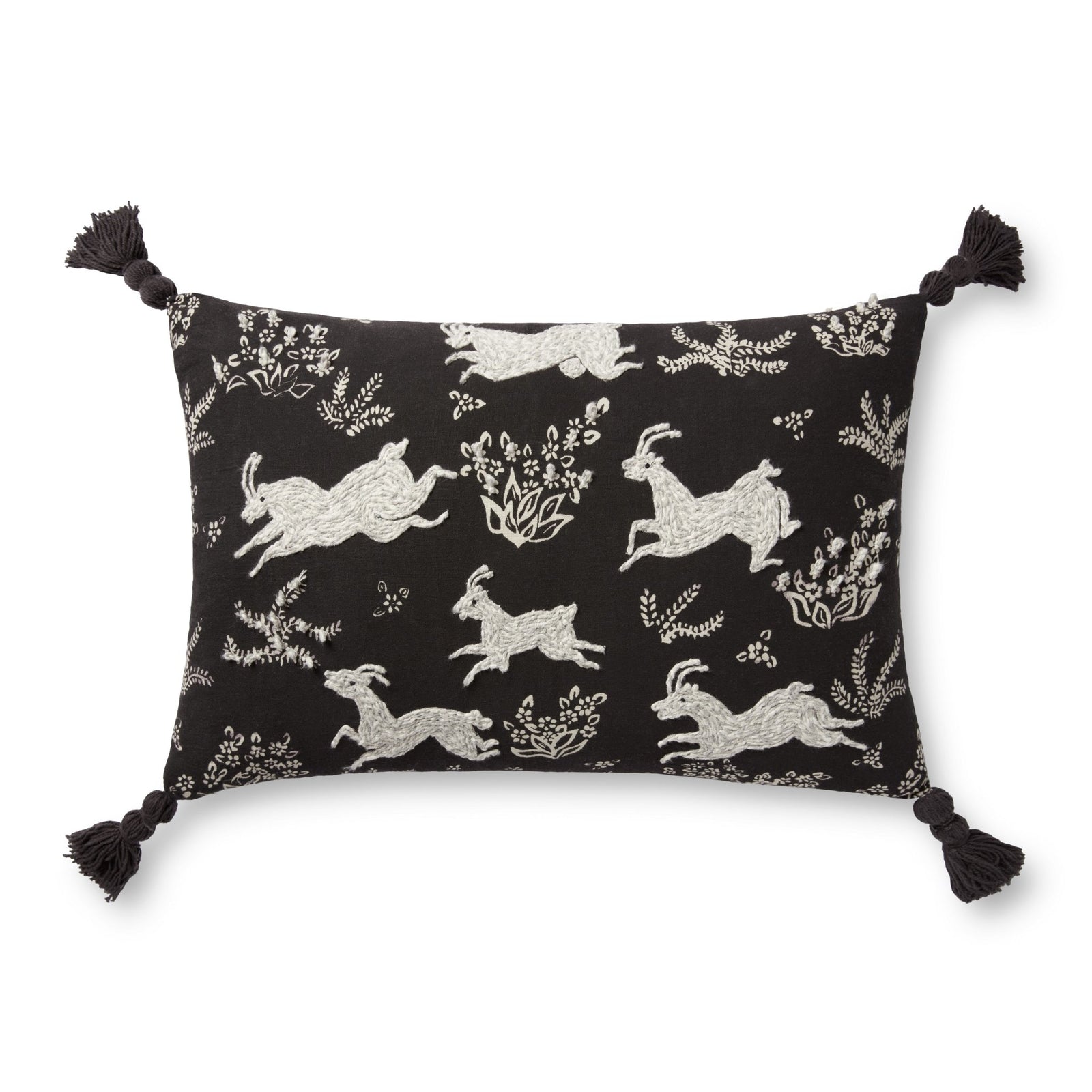 Loloi Pll0027 Black/Ivory Pillow