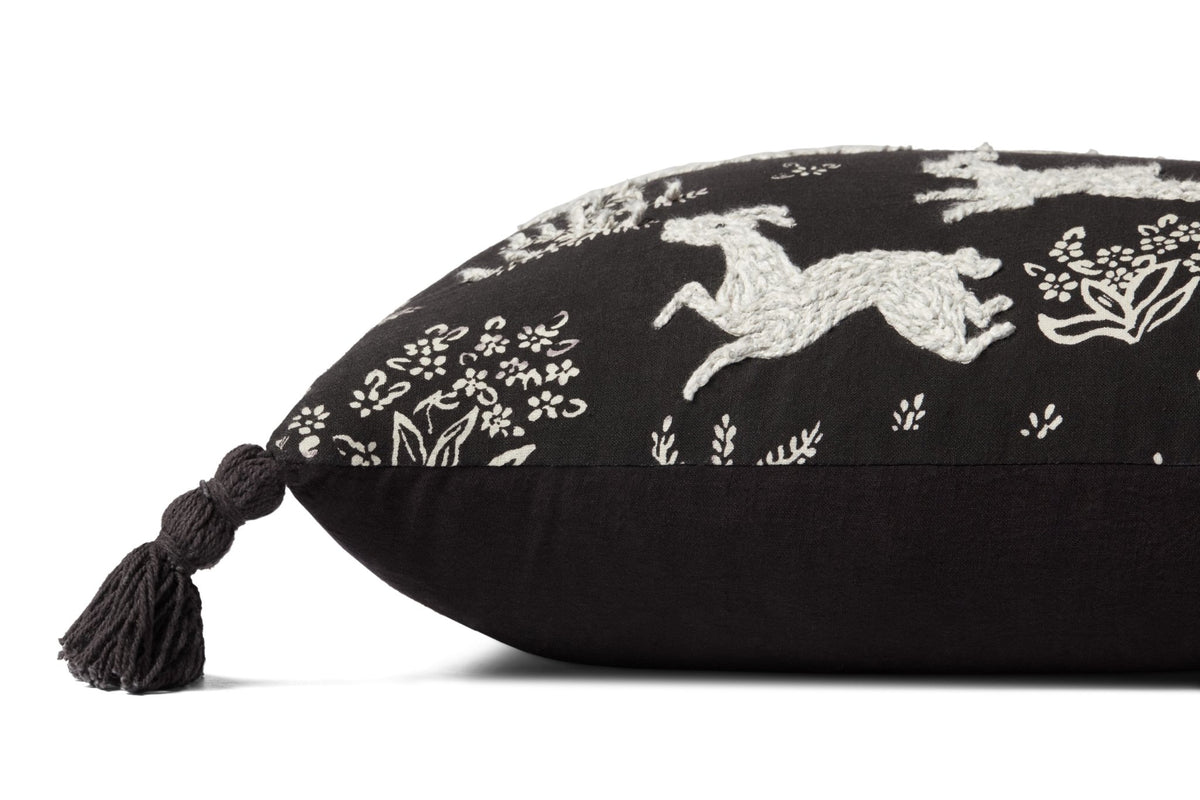 Loloi Pll0027 Black/Ivory Pillow