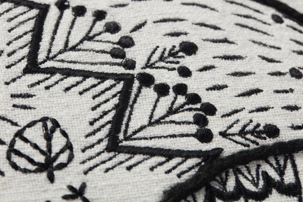 Loloi Pll0030 Black/Natural Pillow