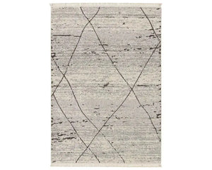 Lore LRE01 Grey/Cream Rug