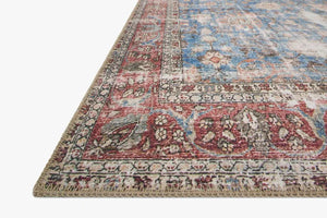 Loren LQ 01 Blue / Brick Rug