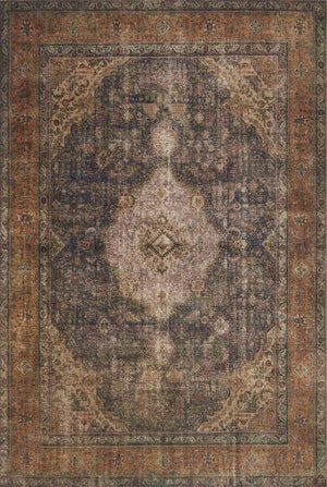 Loren LQ 02 Plum / Multi Rug