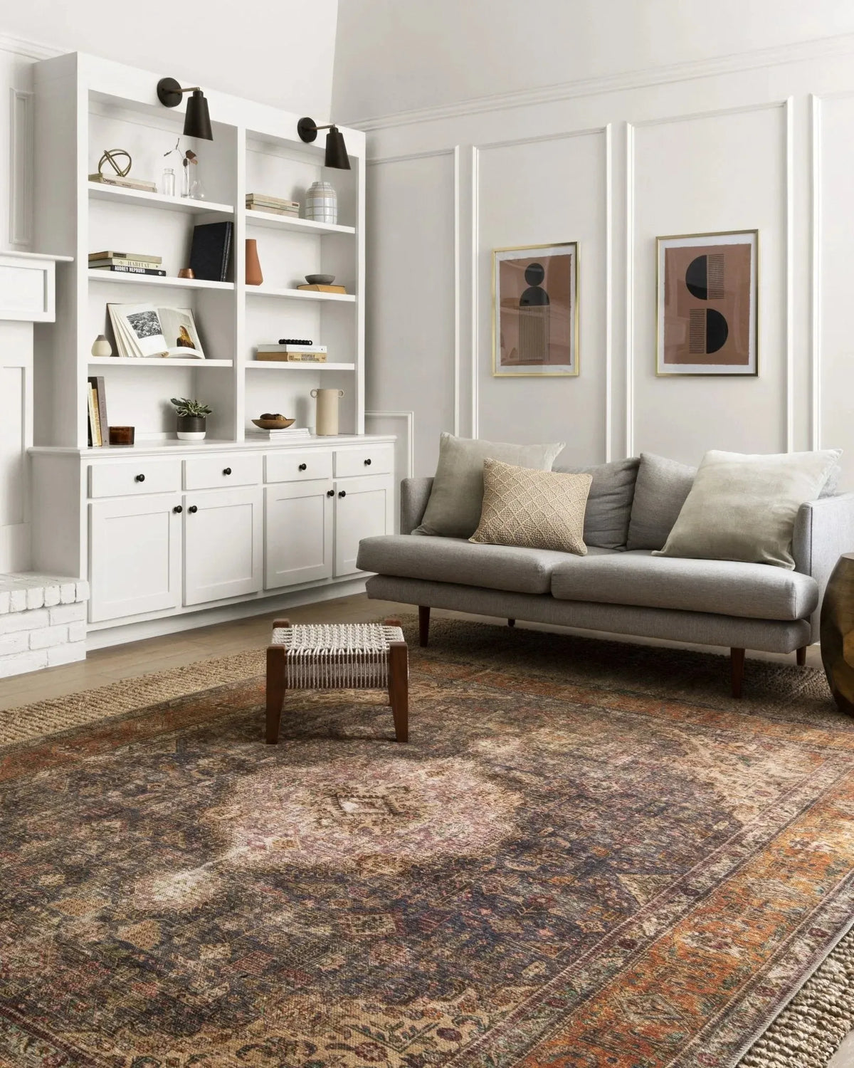 Loren LQ 02 Plum / Multi Rug