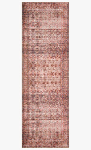 Loren LQ 05 Eggplant / Crimson Rug
