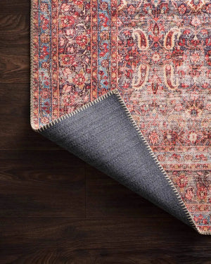 Loren LQ 05 Eggplant / Crimson Rug