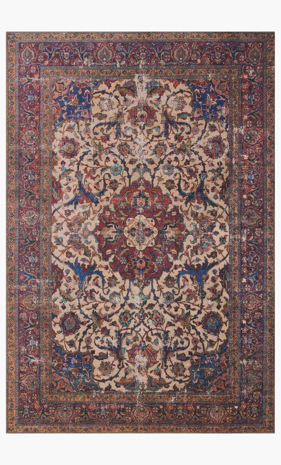 Loren LQ 11 Sand / Multi Rug