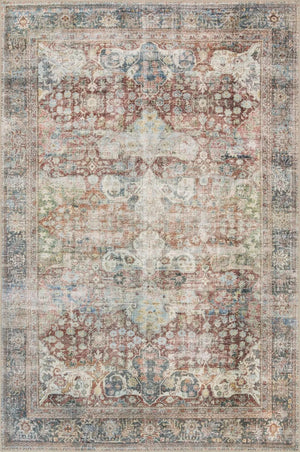 Loren LQ 14 Brick / Multi Rug