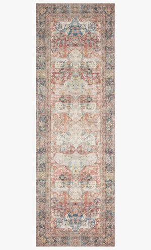 Loren LQ 14 Brick / Multi Rug