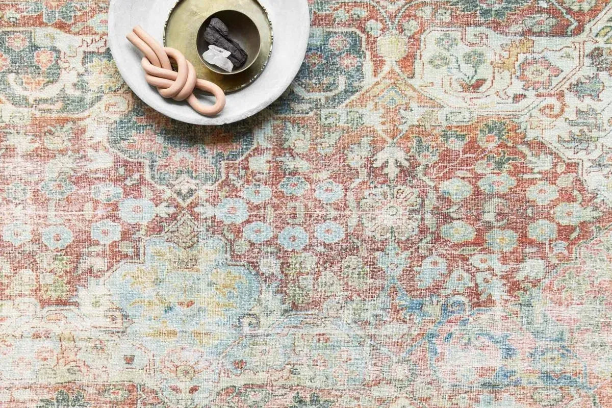 Loren LQ 14 Brick / Multi Rug