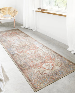 Loren LQ 15 Terracotta / Sky Rug