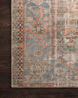 Loren LQ 15 Terracotta / Sky Rug