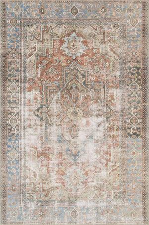 Loren LQ 15 Terracotta / Sky Rug