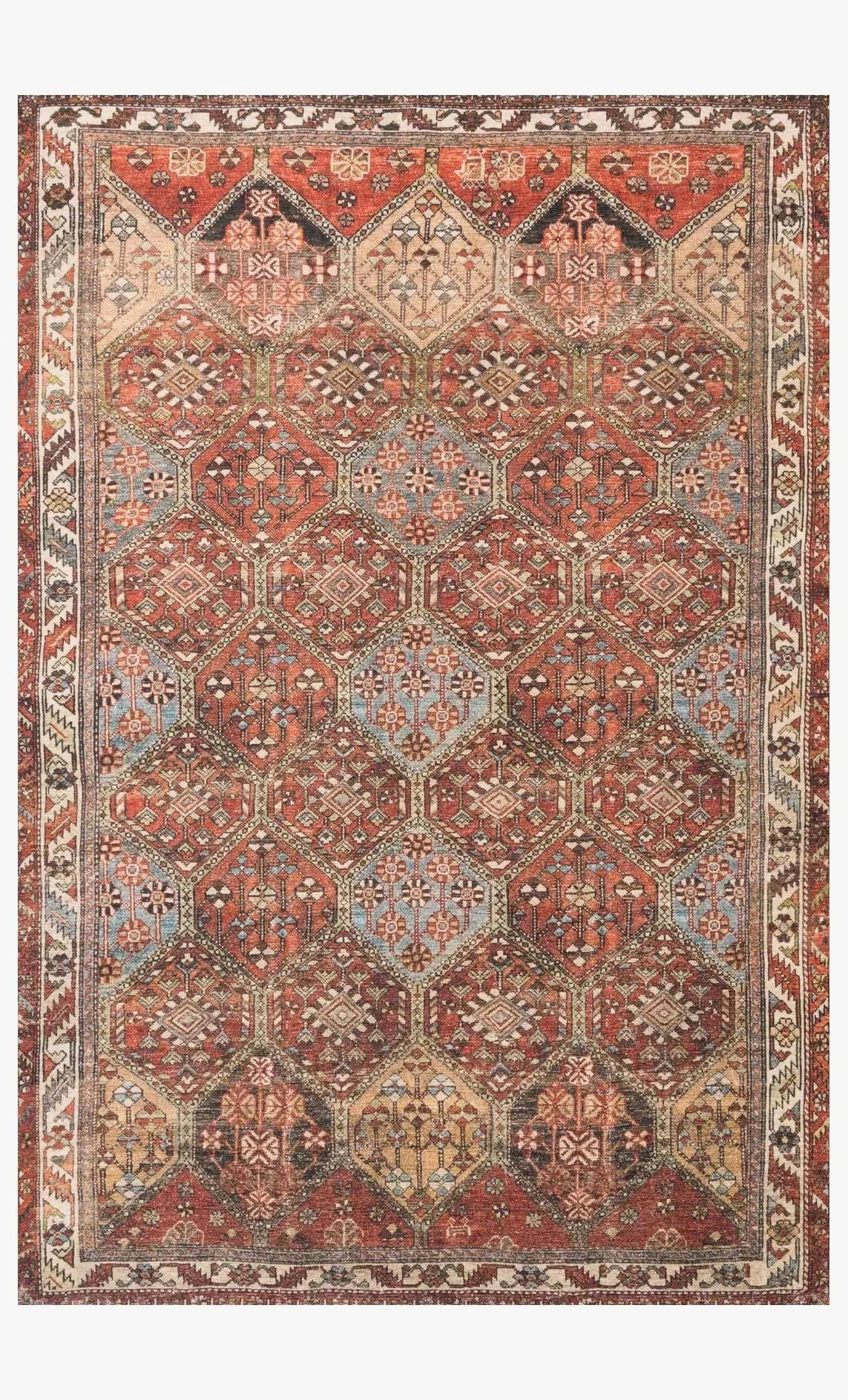 Loren LQ-16 Spice/Multi Rug - Rug & Home
